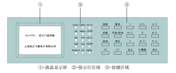 南通松江HJ-9701 防火門監控器接線安裝技術