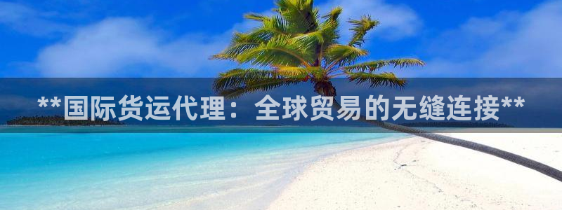 尊龙人生就是博ag旗舰厅：**国际货运代理：全球贸易的无
