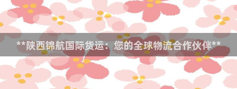 尊龙游戏官网：**陕西锦航国际货运：您的全球物流合作伙伴