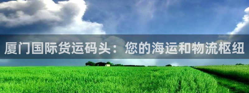 尊龙人生就是博一下首页：厦门国际货运码头：您的海运和物流
