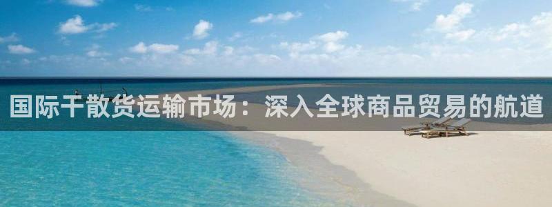 尊龙凯时的企业文化：国际干散货运输市场：深入全球商品贸易
